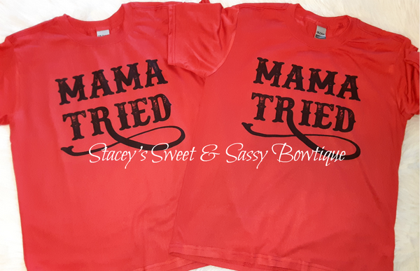Mama Tried Youth Printed T-shirt