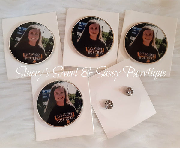 2.25" Button with double pin (your custom photo)