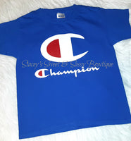 Champion Youth Small shirt