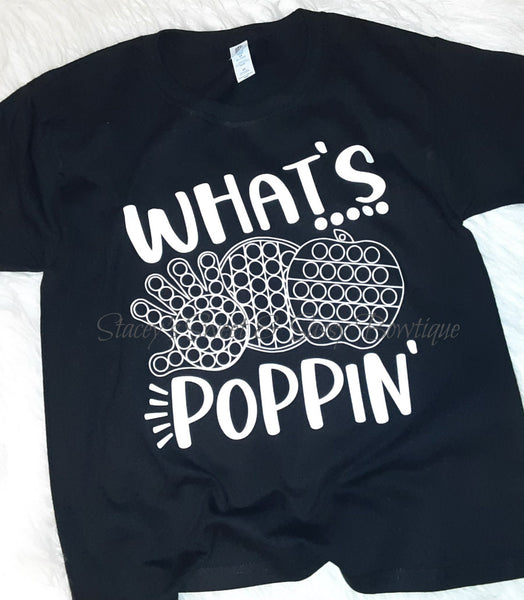 What's Poppin' Youth Med. shirt