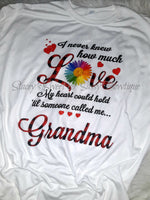 Love Grandma Printed T-shirt