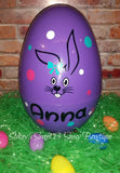 Easter Bunny & Jumbo Egg personalized