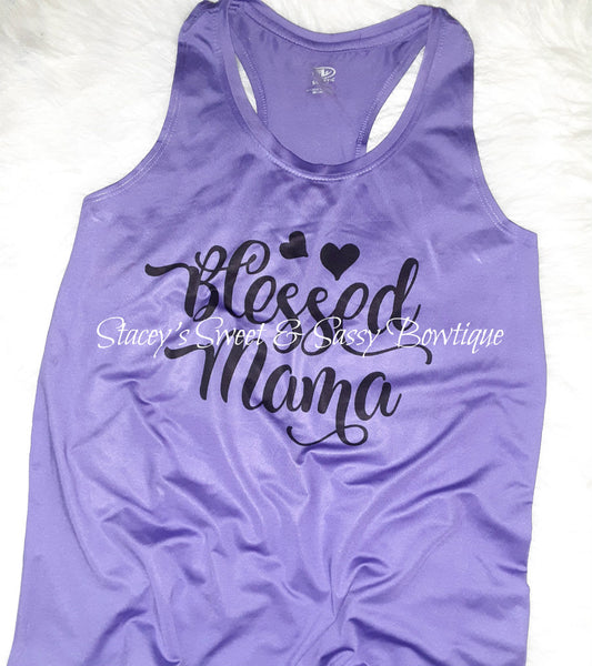 Blessed Mama Tank Size Small