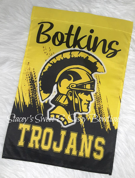 Botkins Trojans Garden Flag