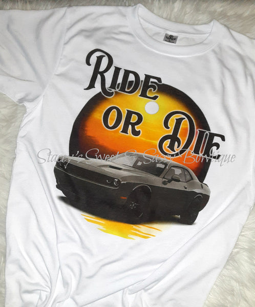 Ride or Die Printed T-shirt