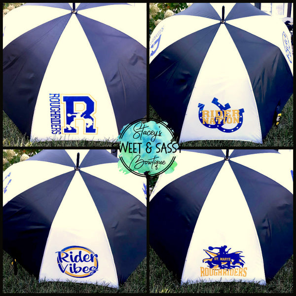 St. Marys Roughriders Umbrella No Name
