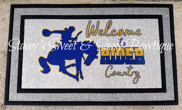 Welcome to Rider Country Doormat