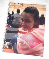 Create your own Glitter Notebook (upload picture)