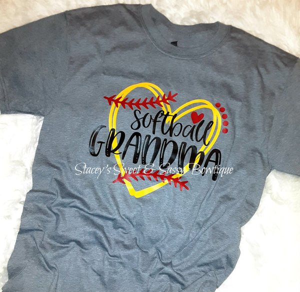 Softball Grandma T-shirt