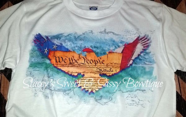 We the People Printed T-shirt
