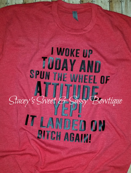 Wheel of Attitude T-shirt