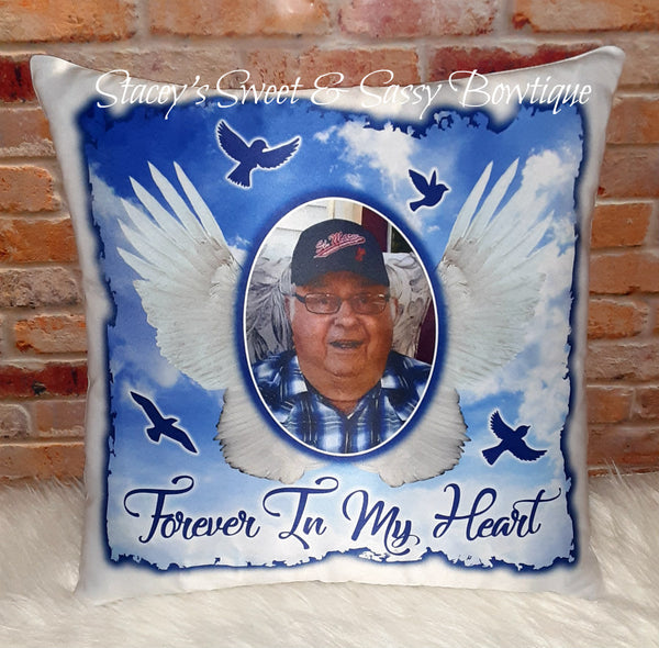 Forever In My Heart Throw Pillow
