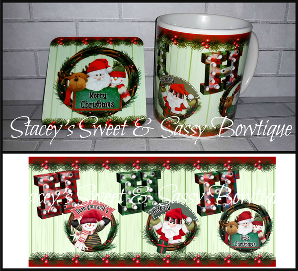 Christmas Ho Ho Ho 11 oz. Coffee Mug Only available
