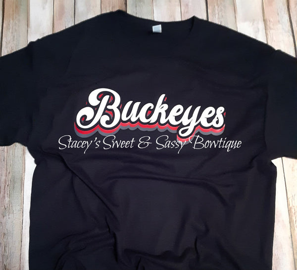 Buckeyes shirt (1 premade in size Large)