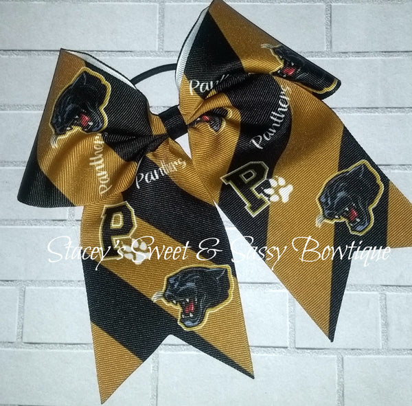 Parkway Panthers Printed Cheer Bow