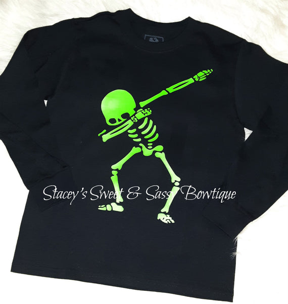 Skeleton Youth Med. 8 shirt