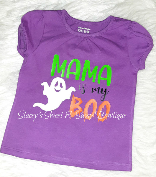Mama is my Boo 3T toddler Girls shirt