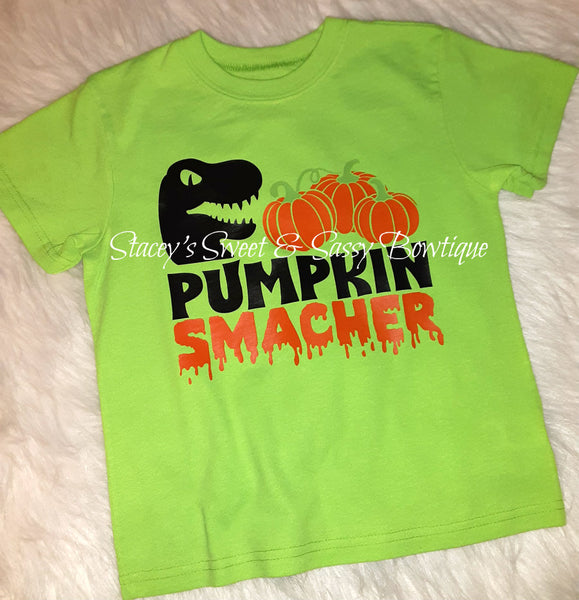 Pumpkin Smasher 5T toddler Boys shirt