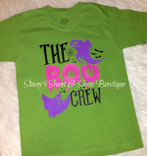 The Boo Crew Youth Small 6/7 shirt