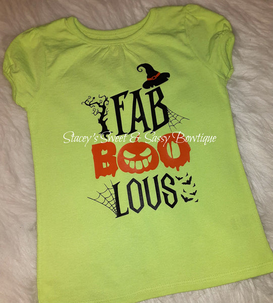 Fab Boo lous 5T toddler Girls shirt