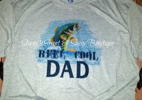 Reel Cool Dad Printed T-shirt