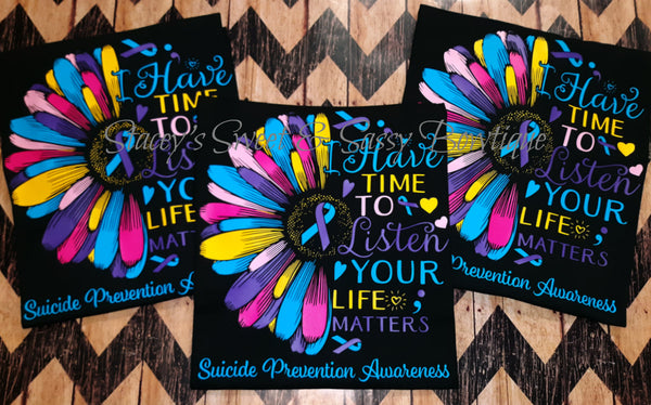 Suicide Prevention Awareness T-shirt